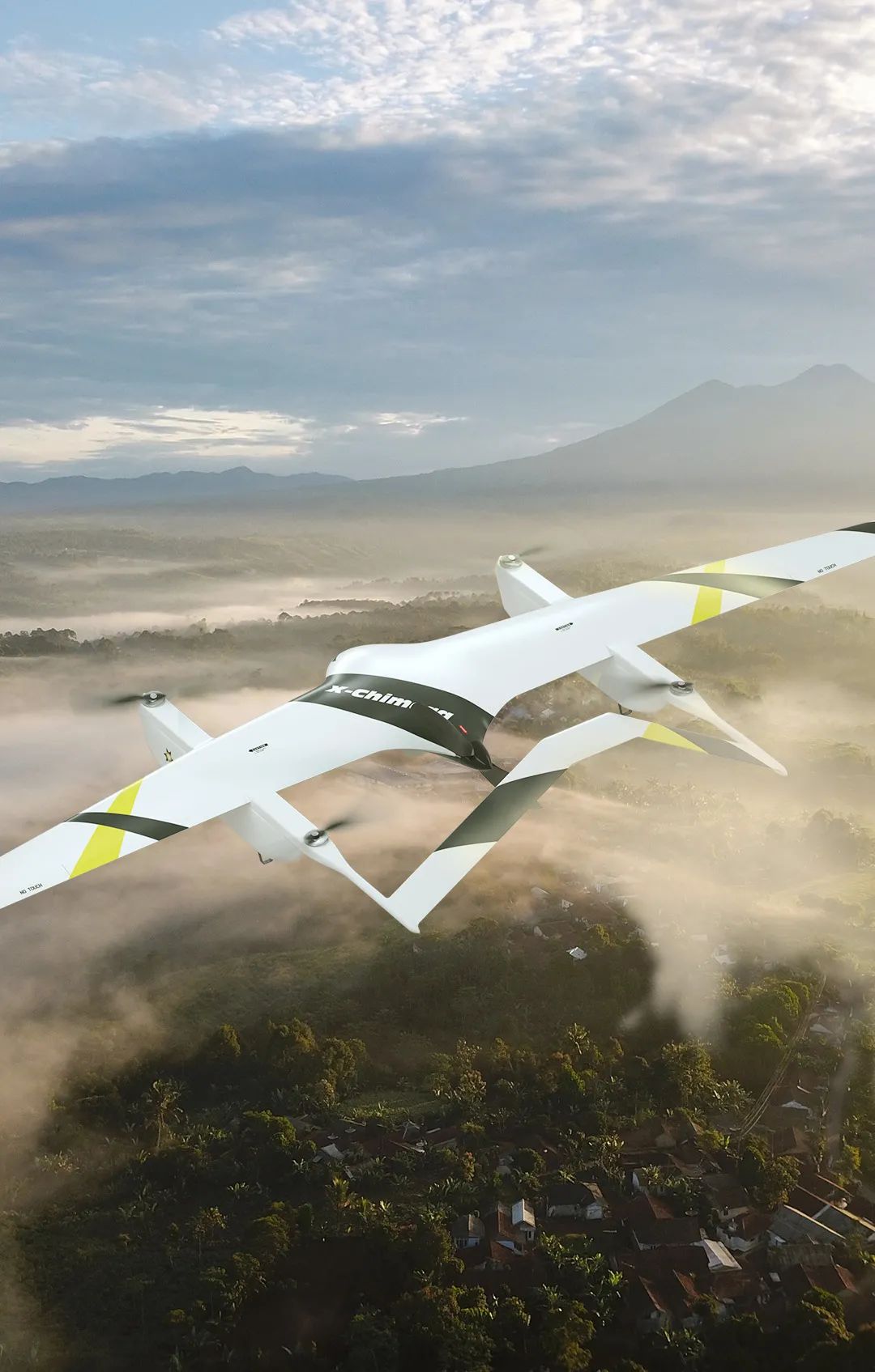 吉利通航制造基地启动首架双头无人机武汉下线苏雨农的长镜头