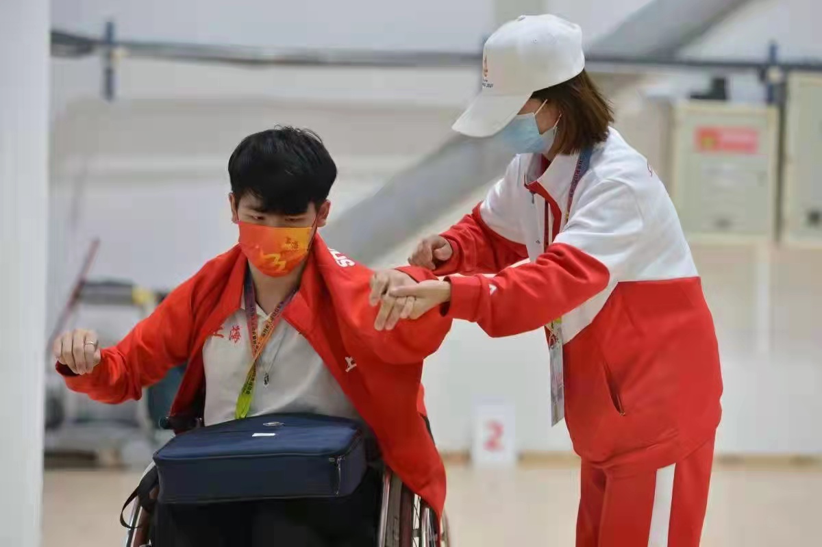 对话残特运会志愿者运动员远比我们想象中坚强乐观