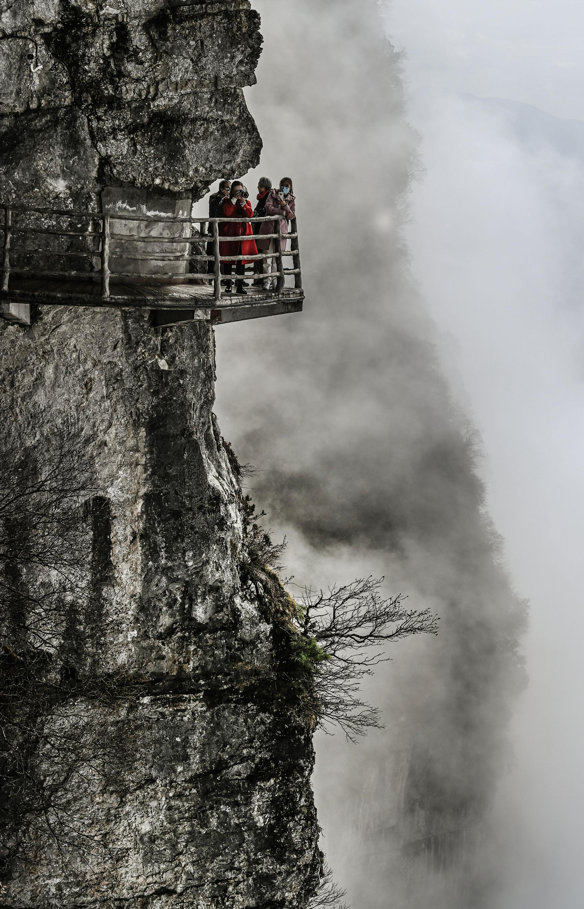 龙头山秋色入画来