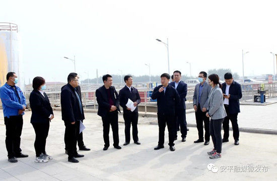 安平县委书记曹向东就重项工作进行调研