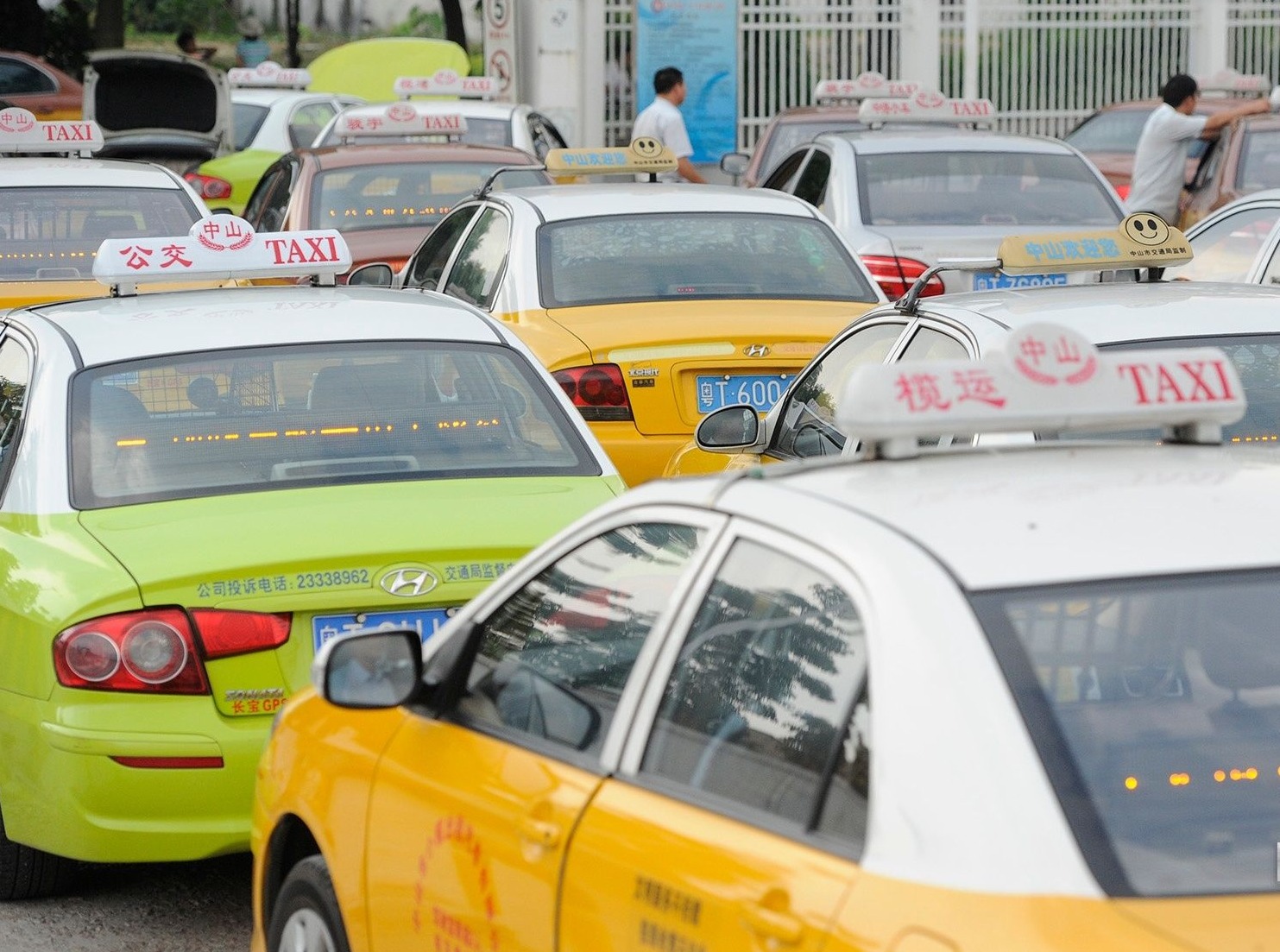 中山市巡游出租车. 南方  叶志文 拍摄