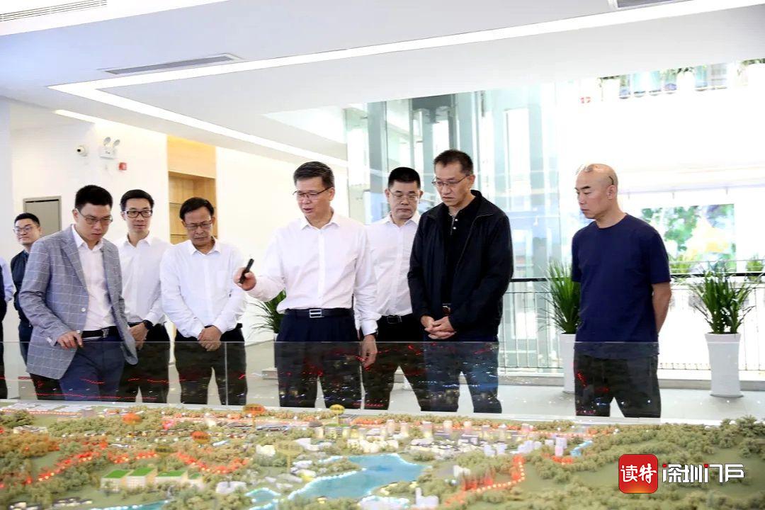 书记朱利民带队,街道领导陈少文,赖宇诗,相关部门负责人,东莞驻南雄市