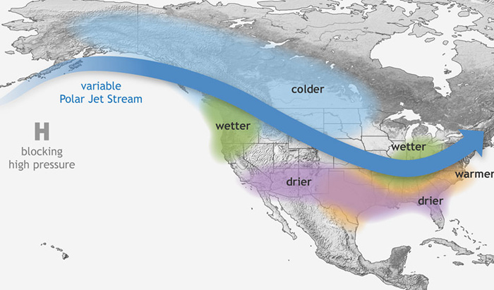 拉尼娜。图片来源：NOAA