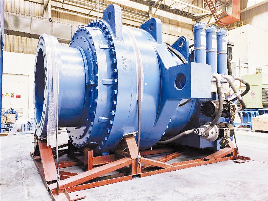 标题导航大连重工成功研制62兆瓦海上风电齿轮箱