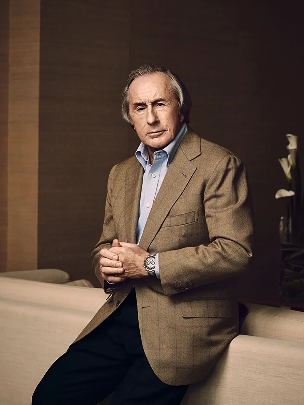 到一级方程式(formula 103)赛车传奇人物杰克·斯图尔特爵士(sir