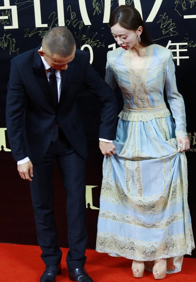 张俪撞衫吴谨言身高差4cm画风竟如此不同腿长才是王道