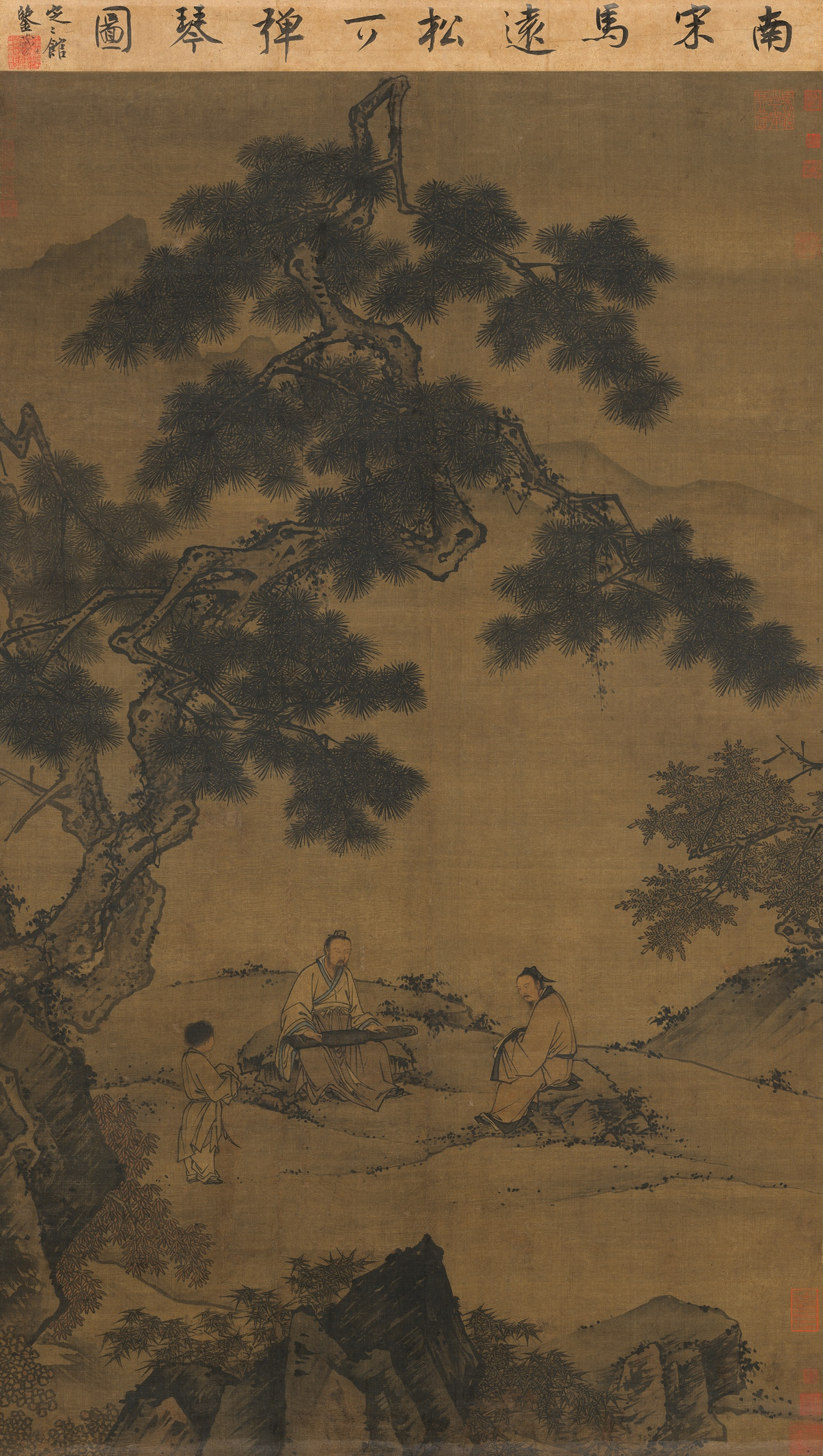 中国山水画里程碑之作避暑宫图领衔高花阁七件宋元书画珍藏引热议