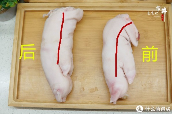 买猪蹄时,你能分清“前蹄”和“后蹄”吗?4个区别教你辨别,猪蹄口感差别大,别买错了