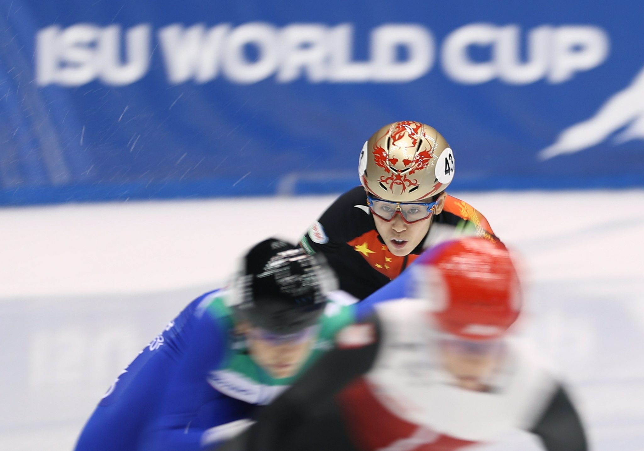 短道速滑世界杯名古屋站范可新获女子500米季军