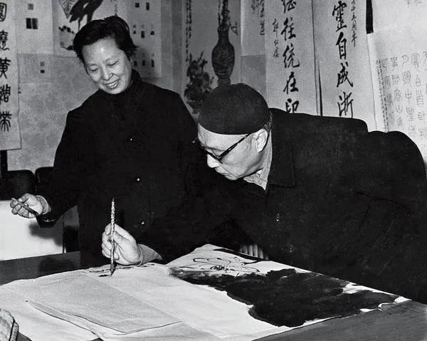 谢稚柳陈佩秋夫妇