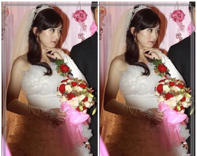 赵丽颖婚纱照被疯传，第一次穿婚纱的她，除了漂亮还有羞涩休闲区蓝鸢梦想 - Www.slyday.coM