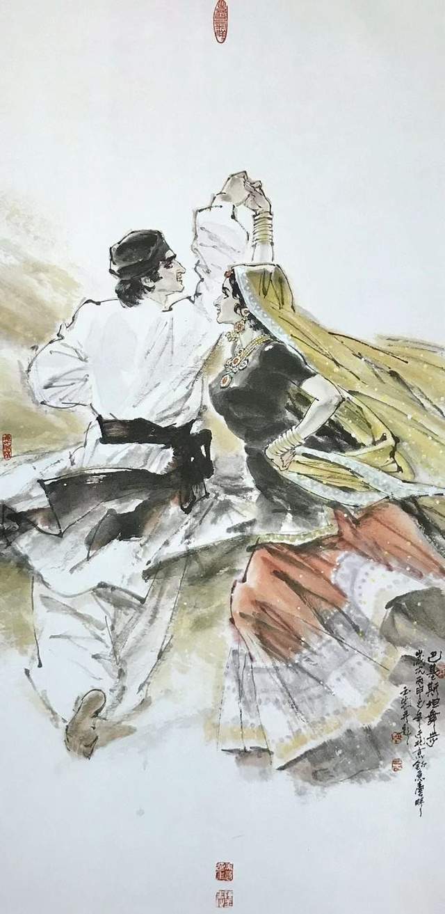 著名舞蹈家赵青点赞陈玉先画作