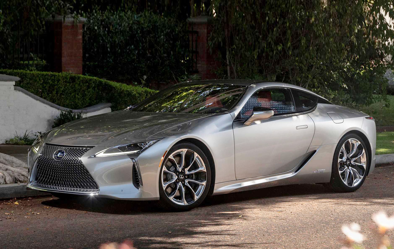 新款雷克萨斯lc上市双门四座悬架升级约合人民币596万元