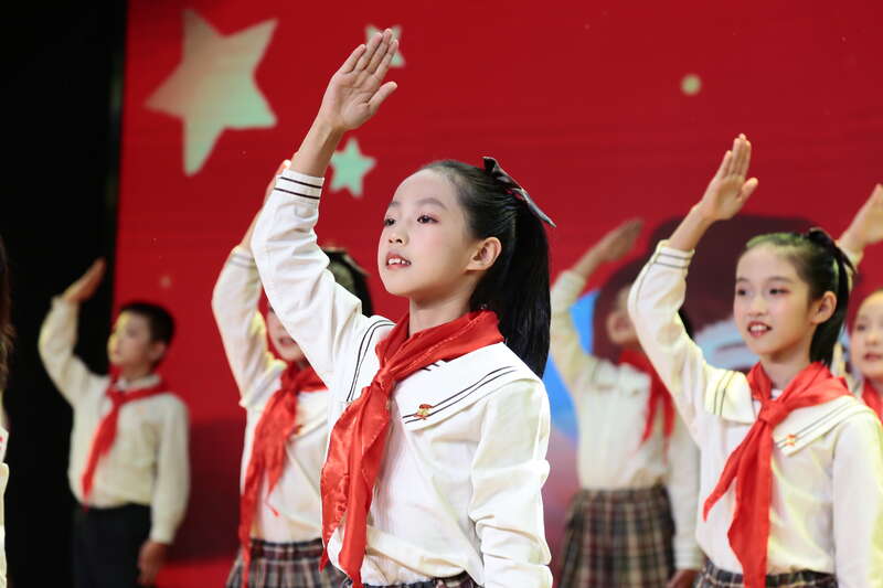 合肥瑶海区举办少先队赛队礼专场比赛