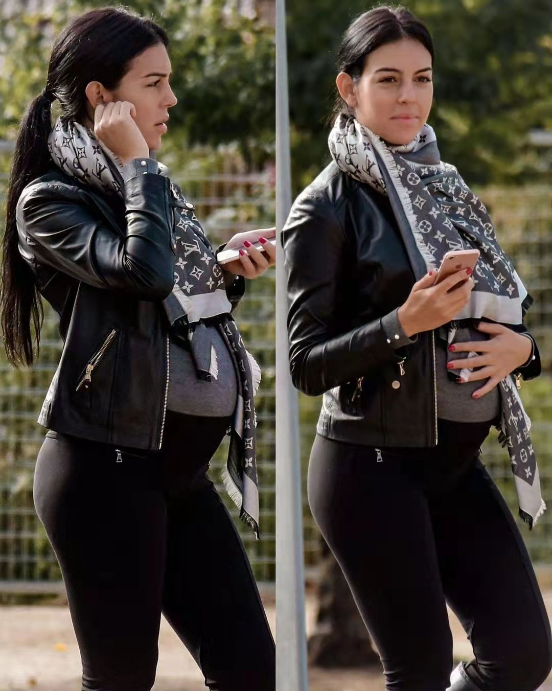 c罗女友怀第1胎的孕照曝光霸道总裁享受天伦之乐已有4个孩子