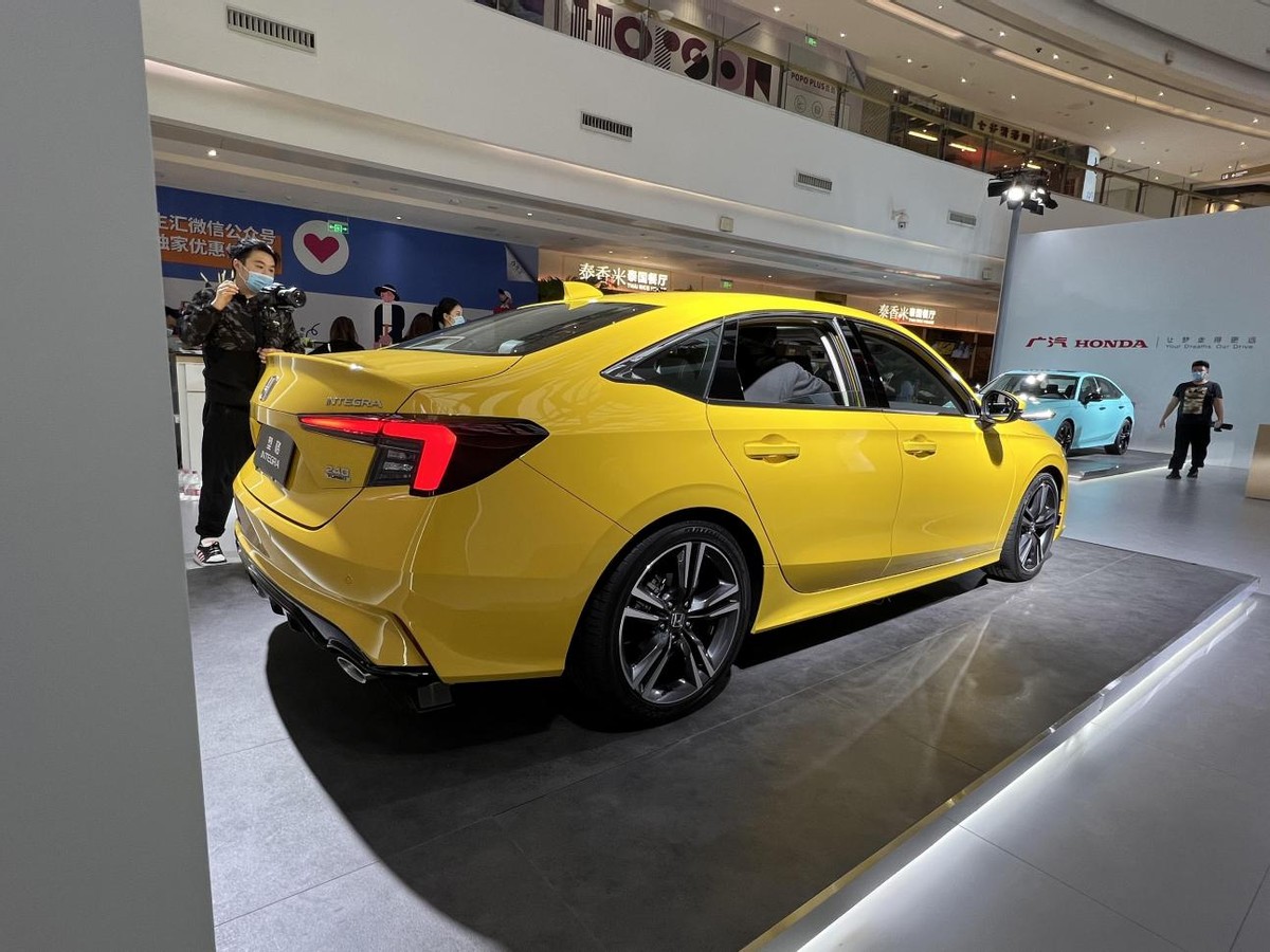 实车,满满的运动感,实拍广汽本田型格 integra