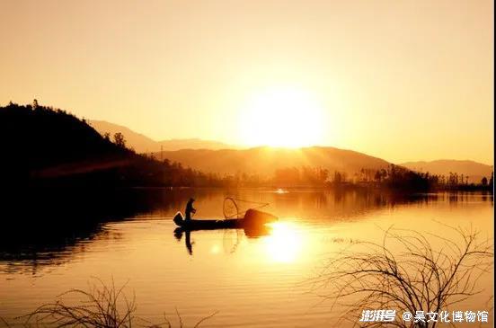 澄湖夕照，图源网络