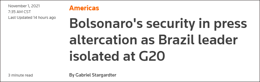 路透社报道截图