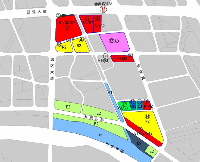 图片来源：广州市规划和自然资源局·拟调整规划草案示意图