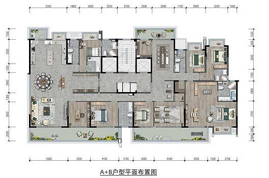 南宁龙湖盛天·双珑原著 实景图