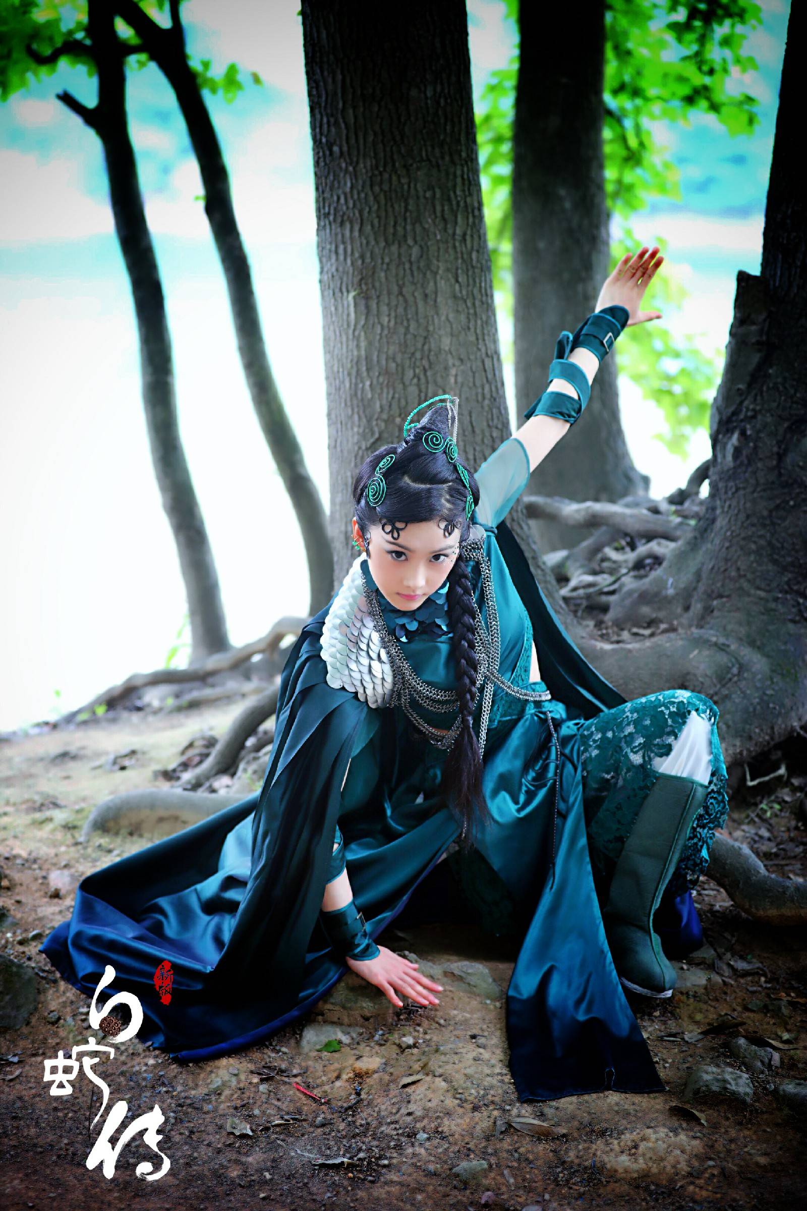 王嵛《新白蛇传》甜辣飒爽 首次揭开小青"身世之谜"|新白蛇传|王嵛|打