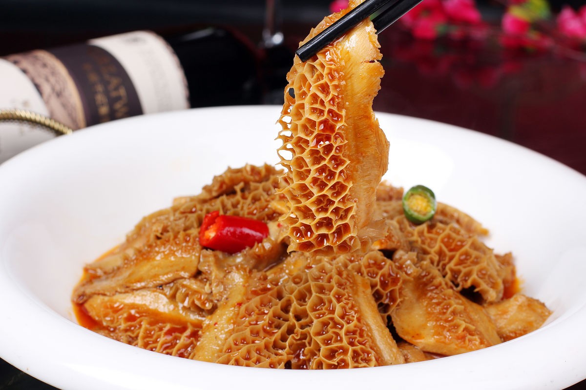 凉拌金钱肚味道浓郁鲜辣开胃一次吃过瘾