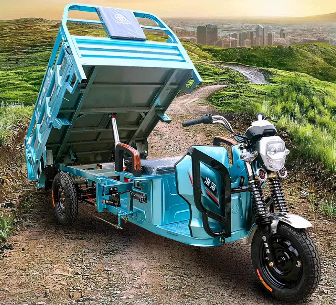 3款拉货三轮车最低价格不到4000元最高能拉4000斤还带自卸