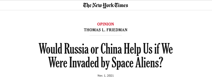 美国《纽约时报》报道截图