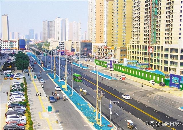 记者对南阳中心城区多条道路进行实地探访：道路改造提升 扮靓城市颜值休闲区蓝鸢梦想 - Www.slyday.coM