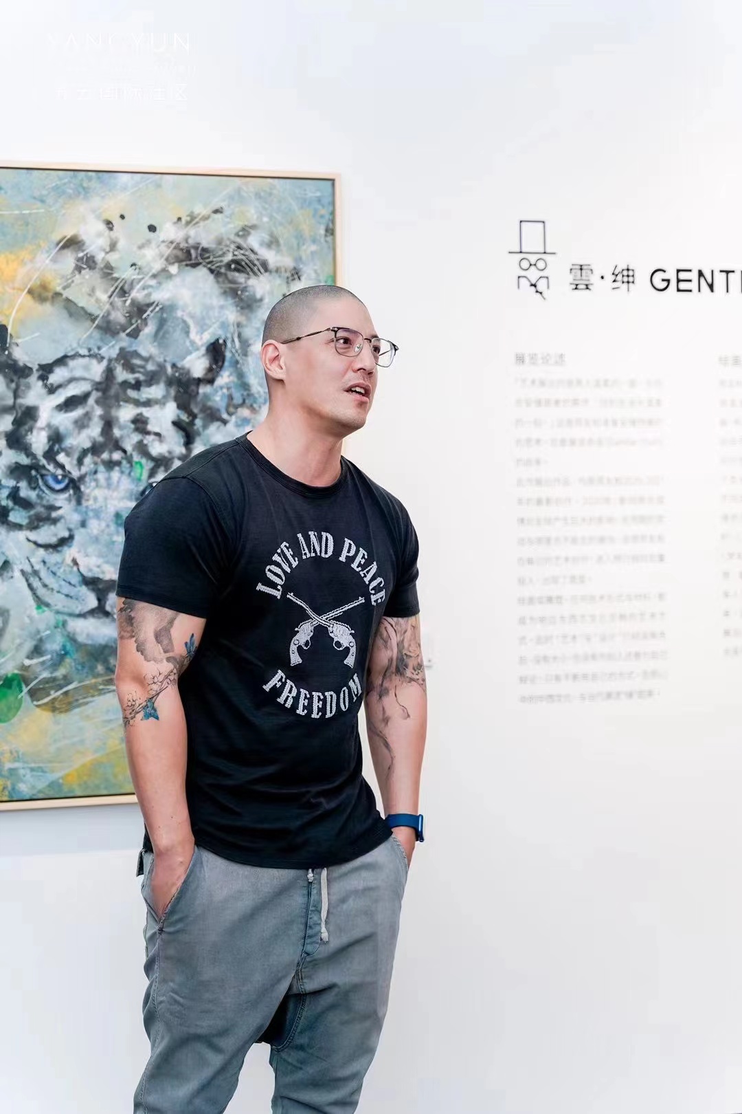 gentleman云绅蒋友柏作品展上海养云安缦开展找到生活中温柔的一刻