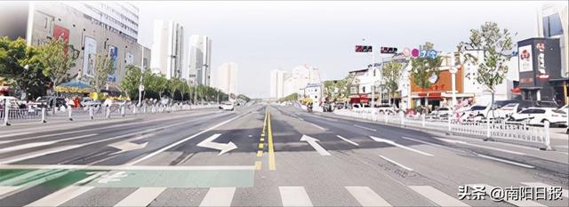 记者对南阳中心城区多条道路进行实地探访：道路改造提升 扮靓城市颜值休闲区蓝鸢梦想 - Www.slyday.coM