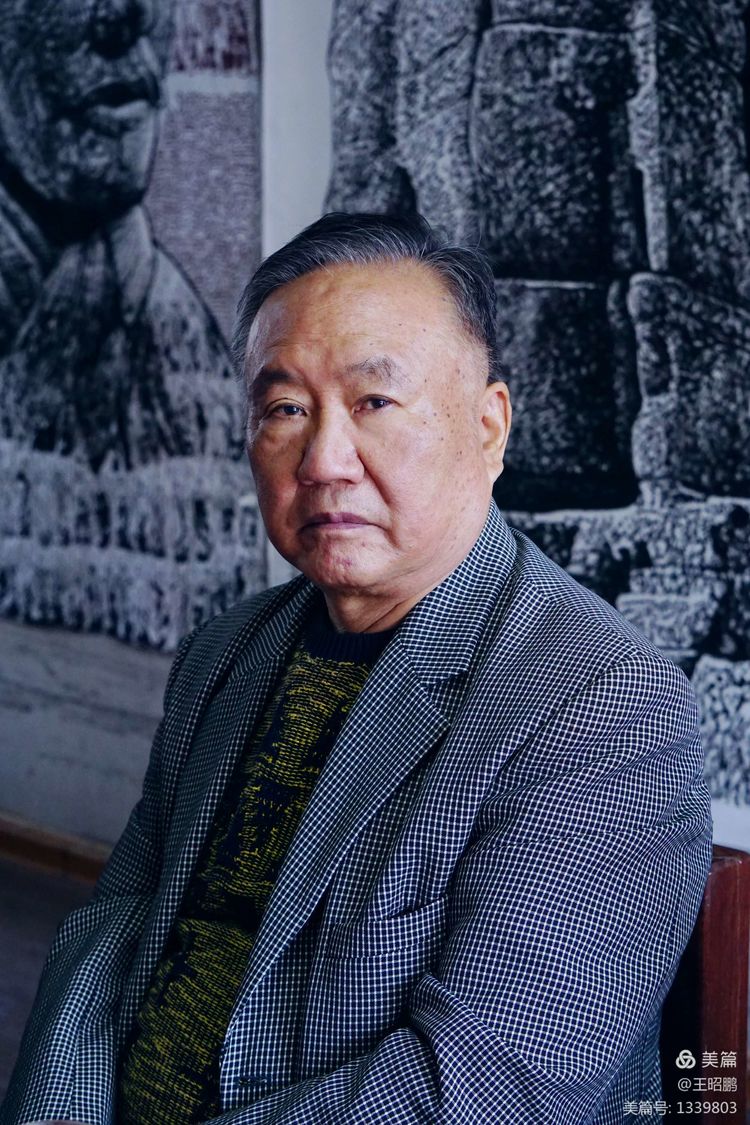 彭城画派,马培童——以笔代刀成就刻石皴.