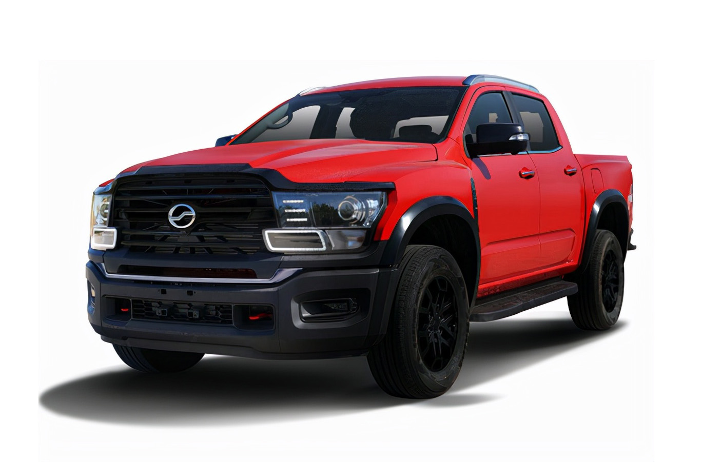 国产首款全尺寸大皮卡命名"威狮1949",外观很霸气,车宽超2米|威狮