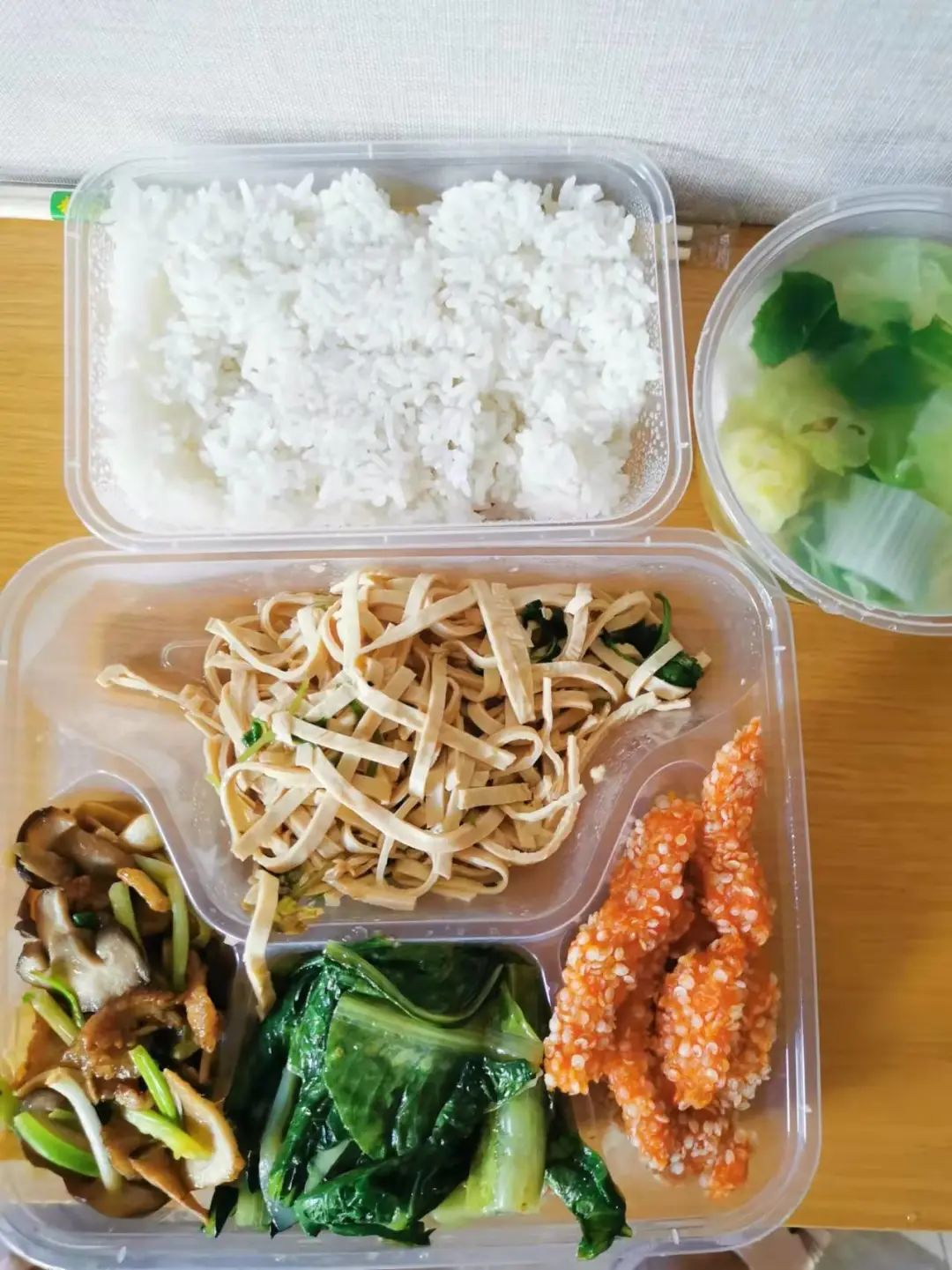 隔离酒店伙食