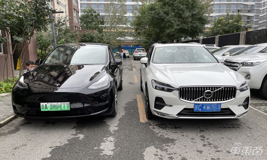 沃尔沃XC60对比特斯拉Model Y试驾，不同的优雅和智慧