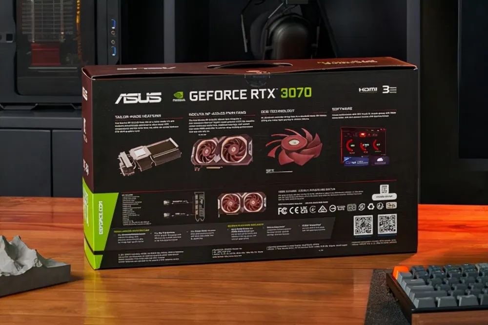 华硕rtx3070o8g猫头鹰版显卡评测强强联手打造极致静音散热