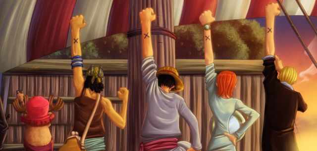 海贼王举右手和举左手的区别