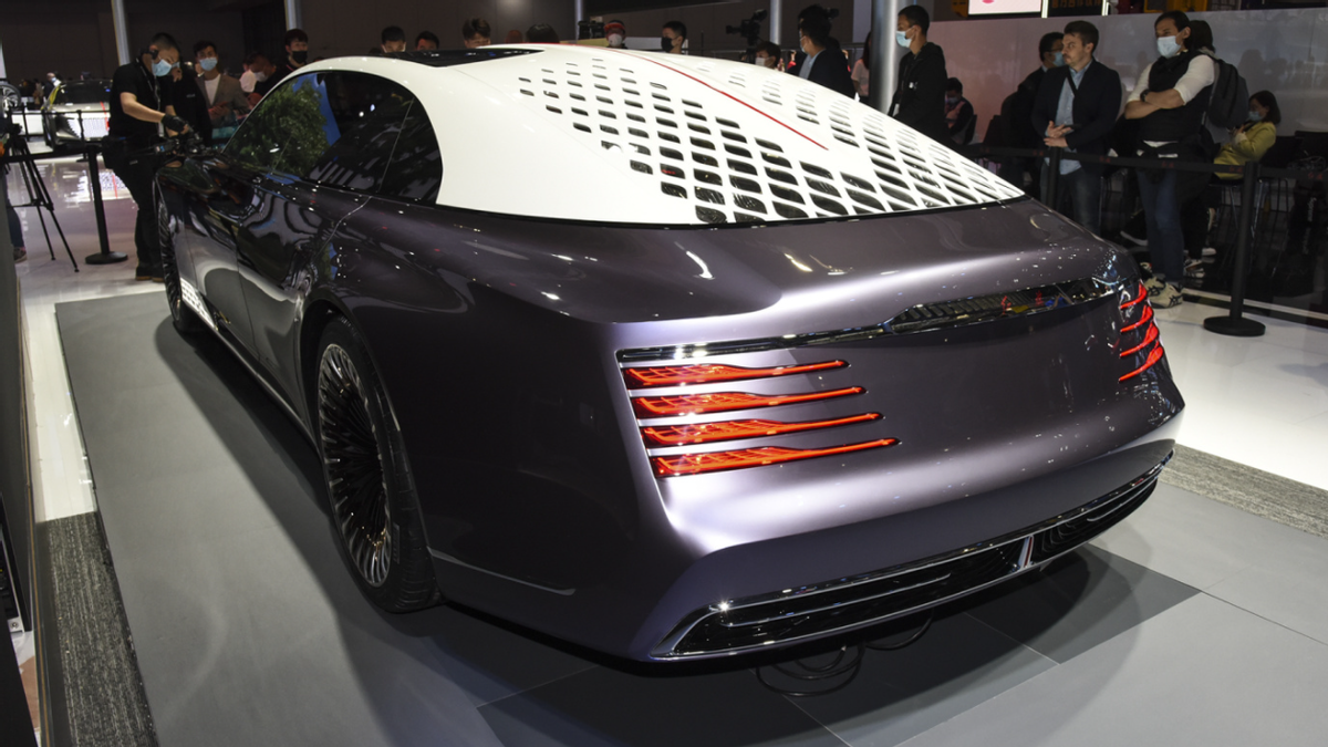 中国人的劳斯莱斯 红旗l-concept概念车专利图曝光