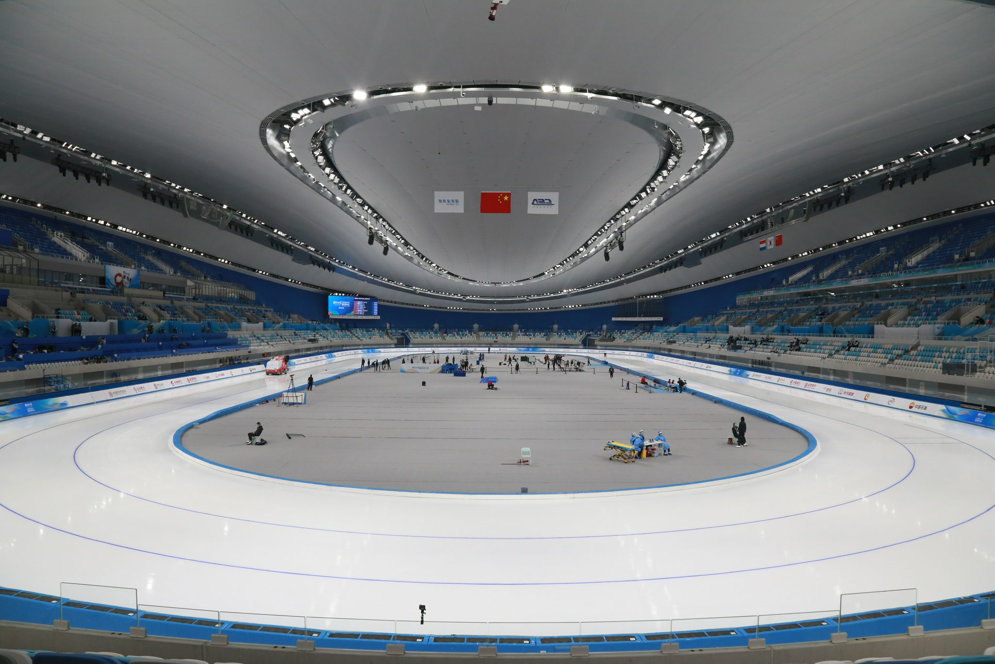 冬奥场馆巡礼国家速滑馆冰丝带每个细节都是高科技