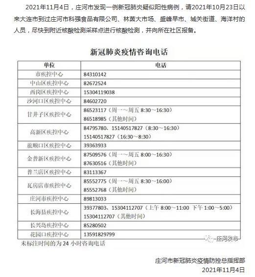 辽宁庄河市委宣传部微信公众号截图