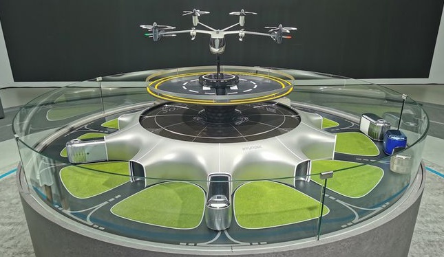 这符合你关于未来出行的想象吗现代汽车城市空中出行模型亮相