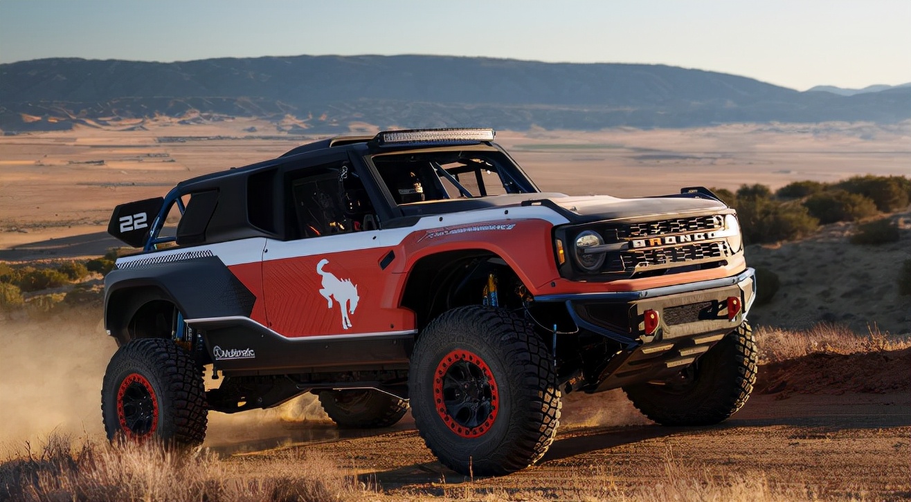 专为越野赛而生的量产车福特bronco深度改装dr版出炉