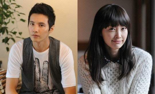 元彬的老婆是韩国三线女演员李娜英,李娜英无论名气还是美貌都和元彬