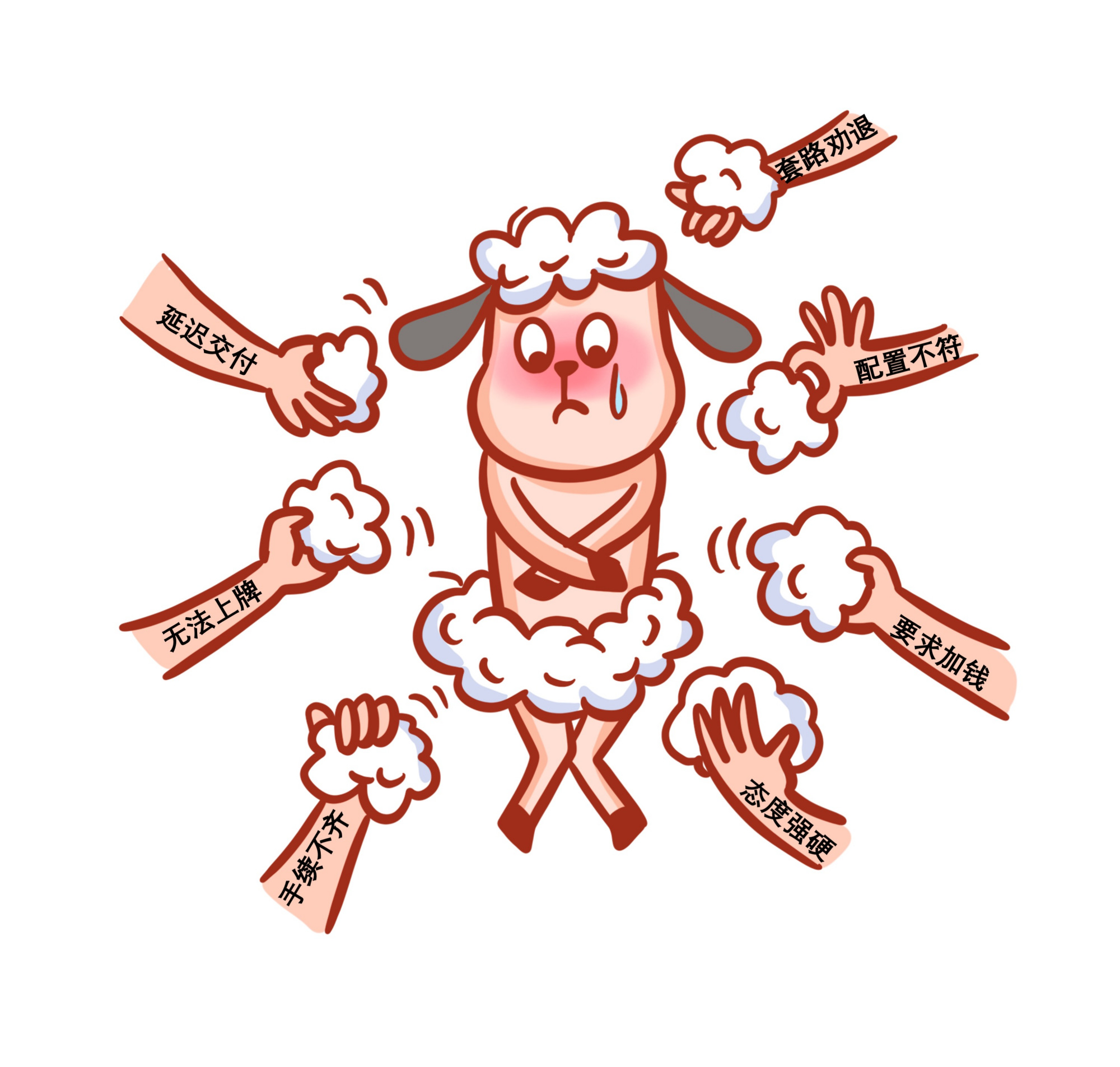 毕竟,老搁一只羊薅,是很快会秃的.