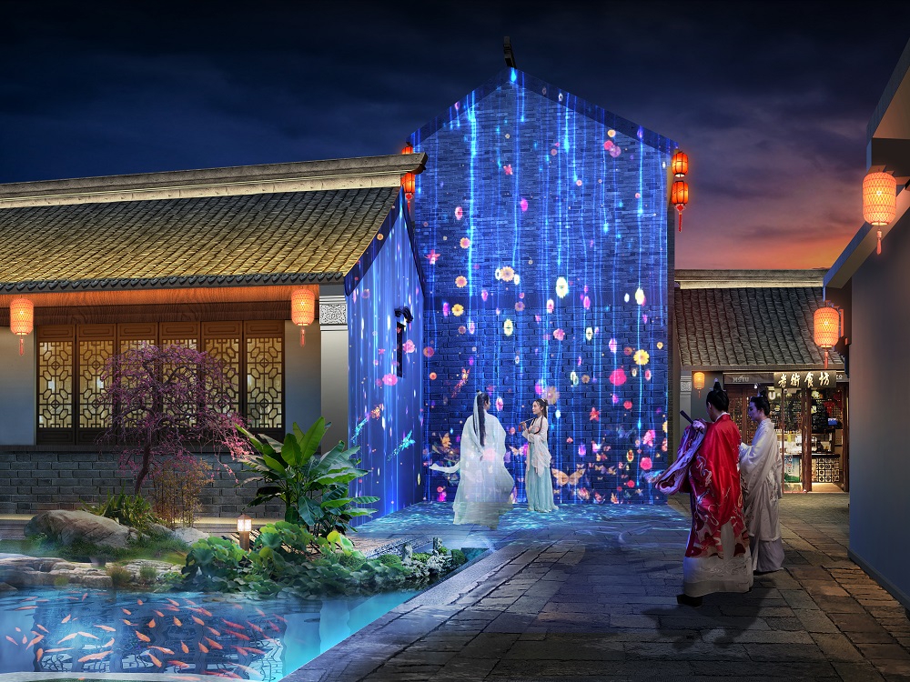 "怒放",蝴蝶和鱼儿"惊起"……论坛上,南京朗辉光电科技有限公司(简称"