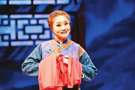 新编革命现代蒲剧《中条山上党旗红》剧照