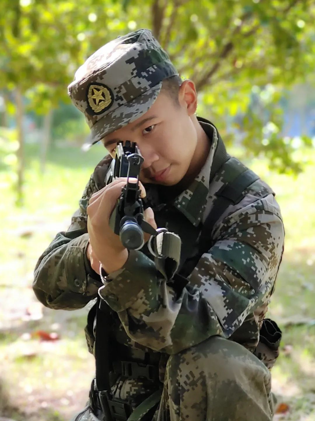 军校学员入学前后对比照上线