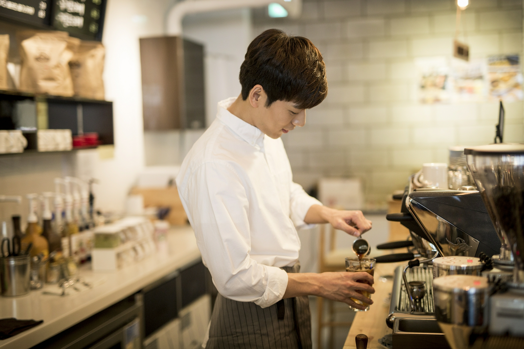 行业紧缺优秀的咖啡师人才 (图片来源:cfp)