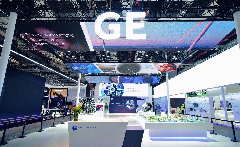 持续深化与本地伙伴合作ge双展台参展第四届进博会