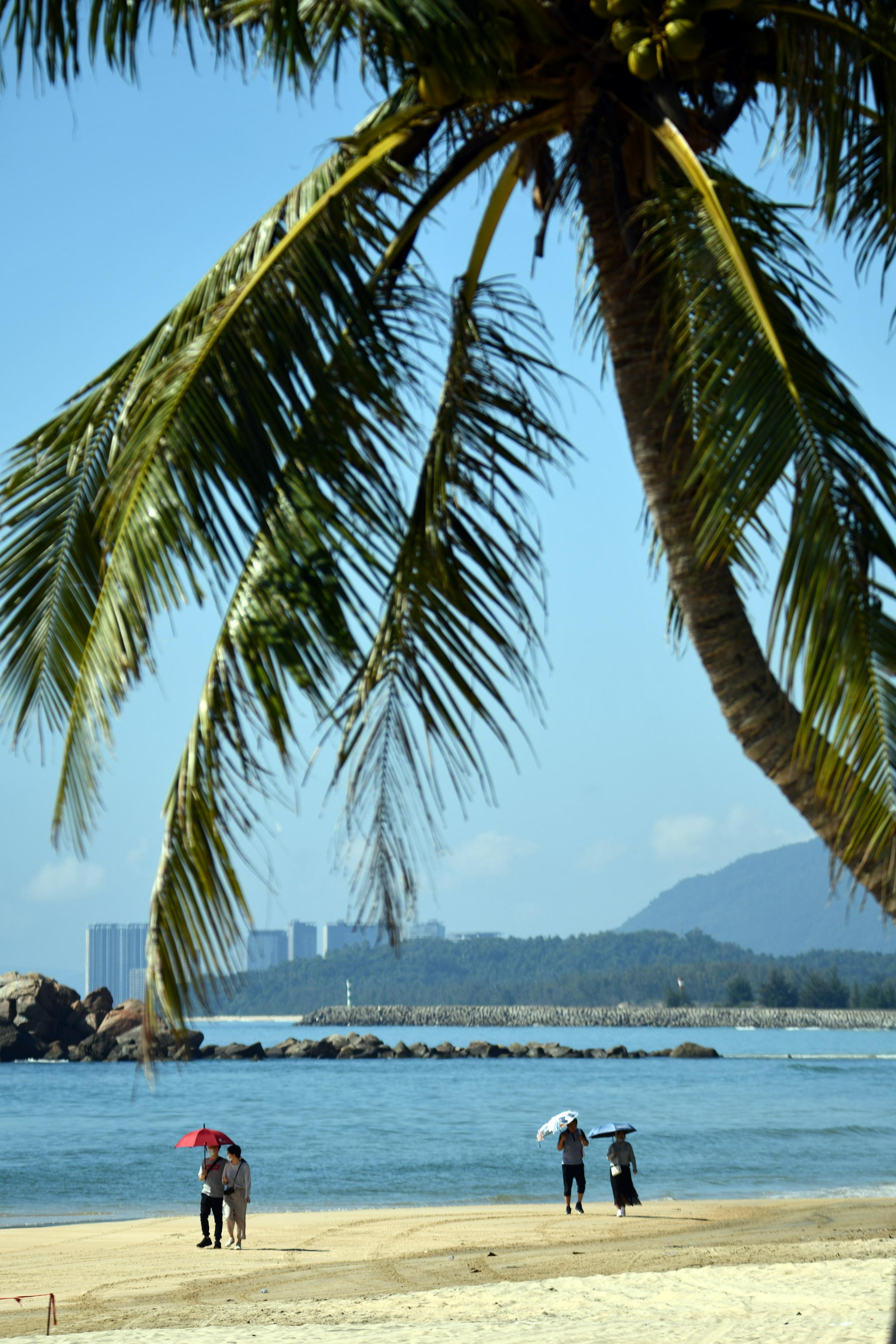 海南万宁立冬时节乐享滨海风光